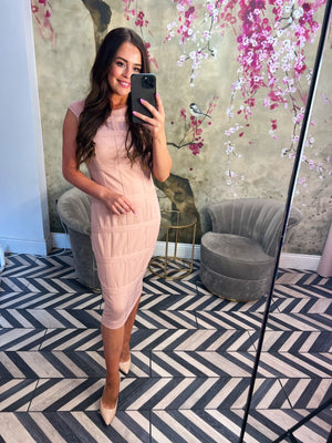 Panel pencil dress