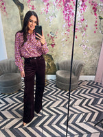 Pink pattern shirt