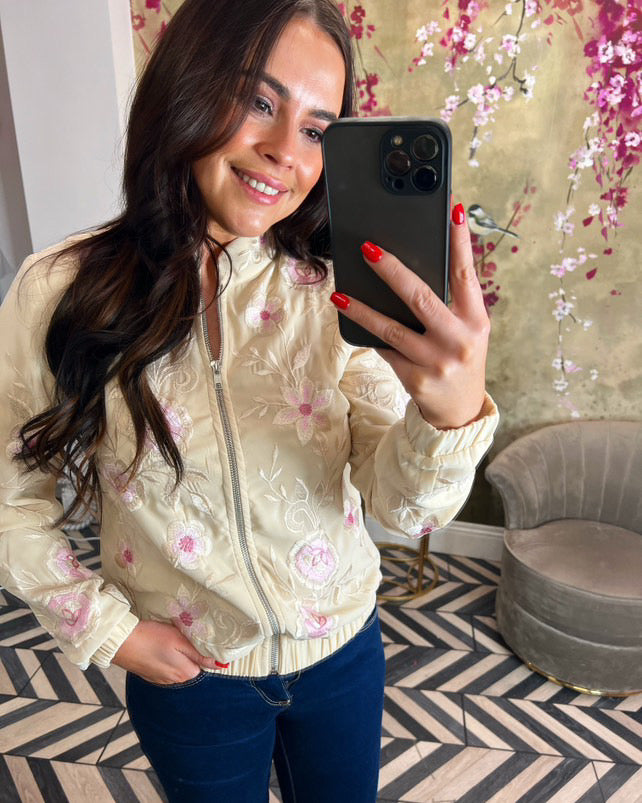 Floral bomber