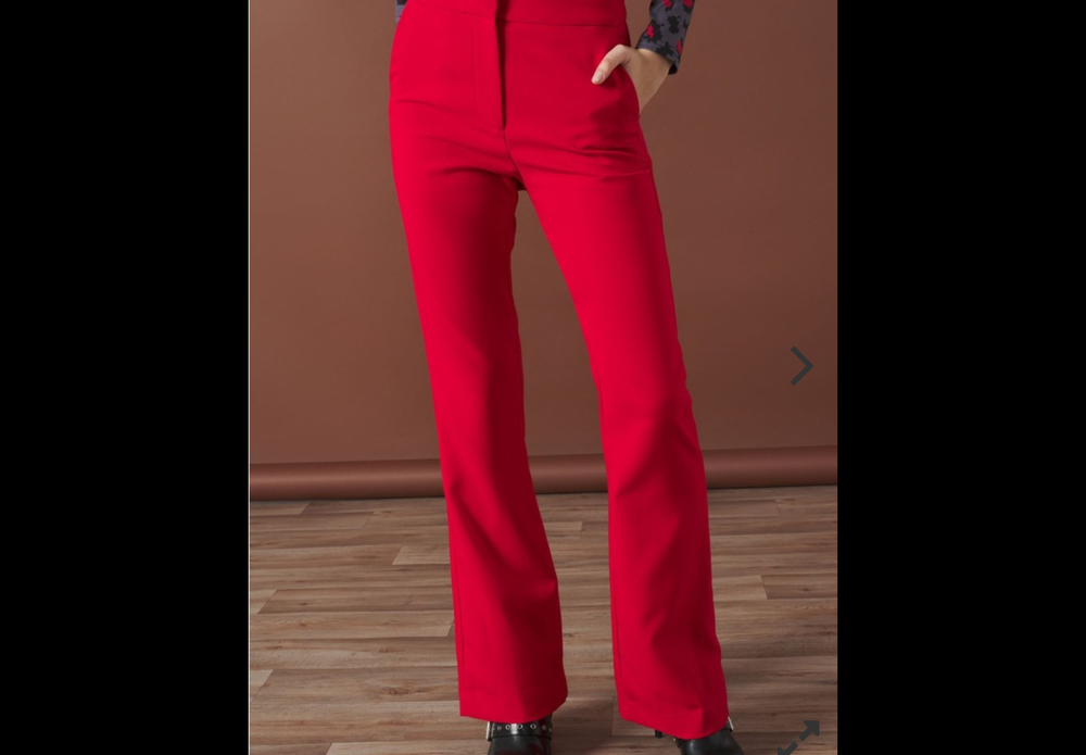 Red trousers