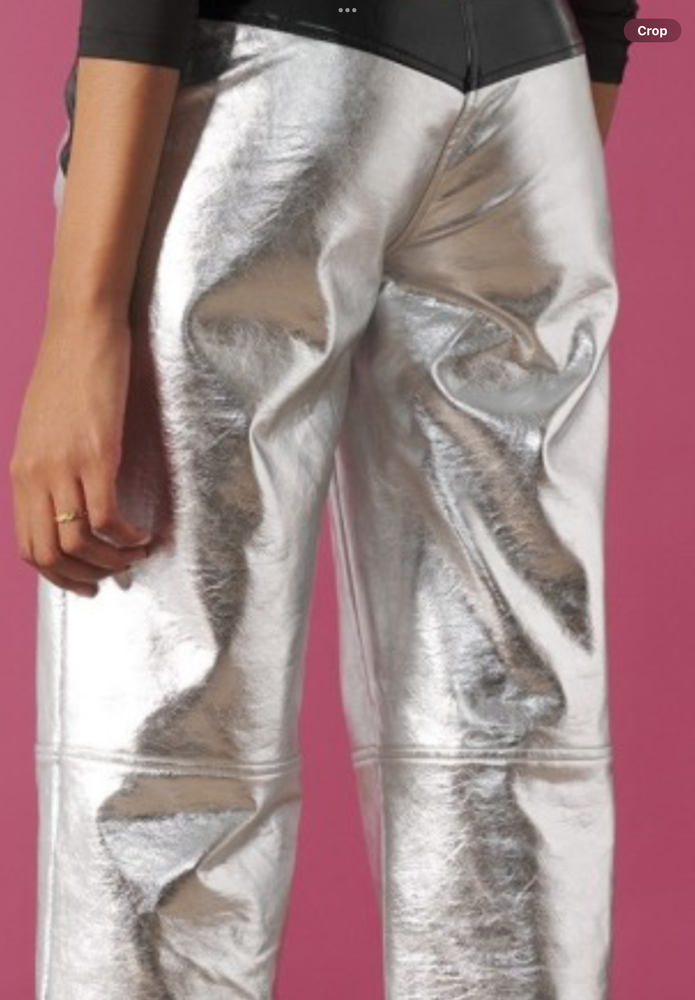 Silver trousers