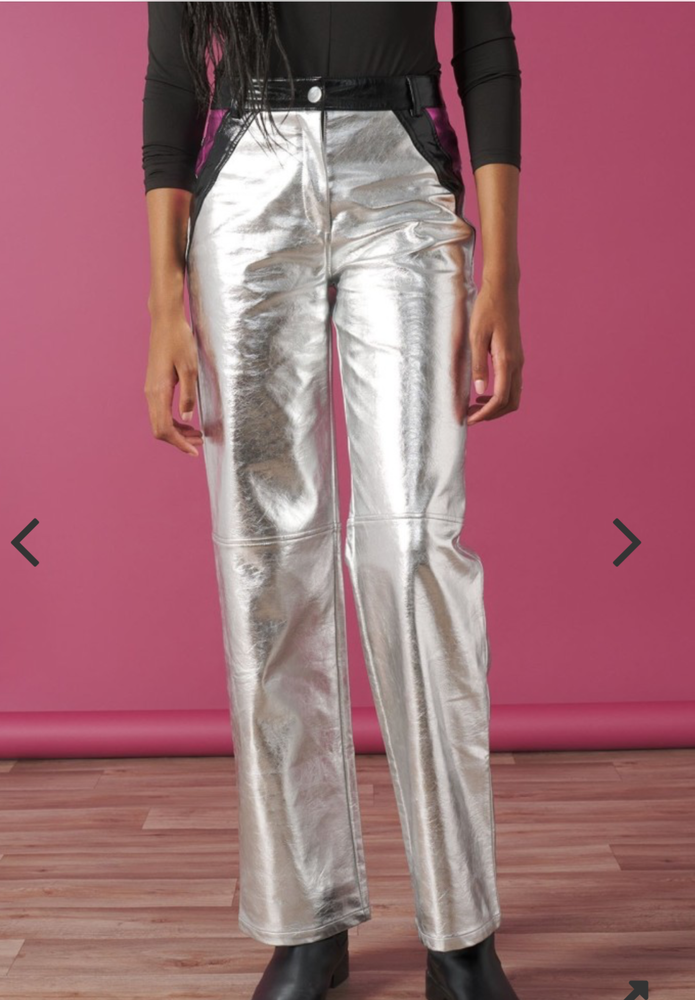 Silver trousers