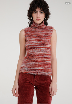 Sleeveless knit