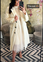 Cream coat