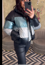 Padded bomber jacket