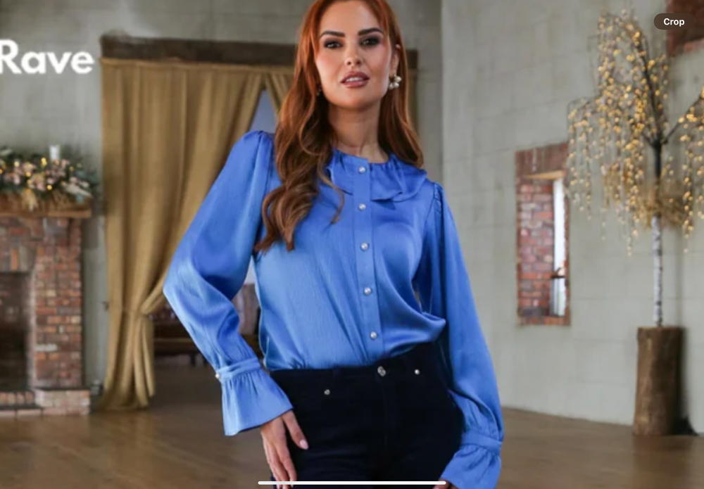 Blue blouse