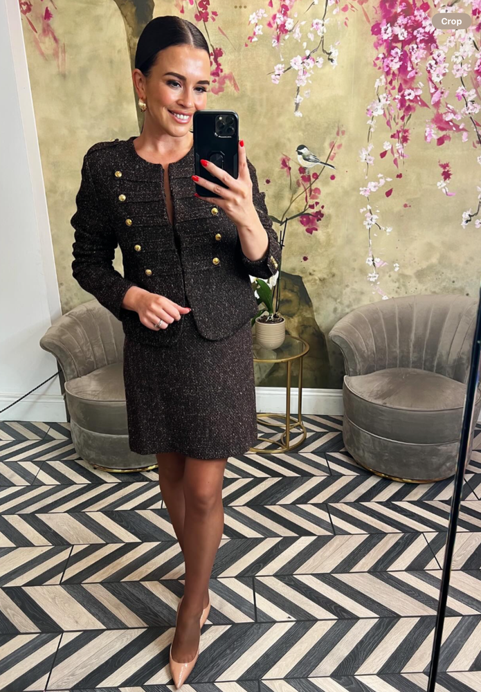 Tweed skirt